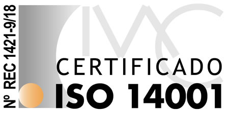 Empresa certificada con ISO 9001 y 14001